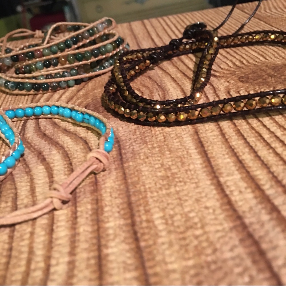Handmade summer wrap bracelets! - Picture 2 of 6